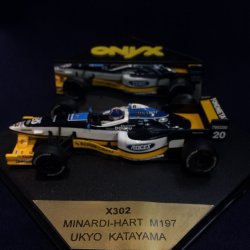 画像1: セカンドハンド品●ONYX 1/43 MINARDI-HART M197 (片山右京）#20
