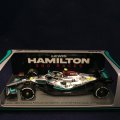 セカンドハンド品●SPARK1/43 MERCEDES-AMG PETORONAS W13 2nd FRENCH GP 2022 (L.ハミルトン）#44