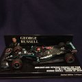 セカンドハンド品●●PMA1/43 MERCEDES-AGM PETRONAS W11 SAKHIR GP 2020 ※スポット参戦※ (G.ラッセル）#63