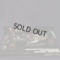 画像1: セカンドハンド品●●PMA1/43 MERCEDES-AGM PETRONAS W11 SAKHIR GP 2020 ※スポット参戦※ (G.ラッセル）#63