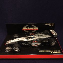 画像1: セカンドハンド品●PMA1/43 McLAREN MERCEDES MP4/15 (M.ハッキネン）#1