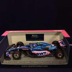 画像1: セカンドハンド品●SPARK1/43 ALPINE BWT A522 FREE PRACTICE MIAMI GP 2022 (E.オコン）#31