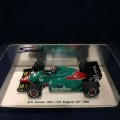 セカンドハンド品●SPARK1/43 ALFA ROMEO 185T 4th BELGIUM GP 1985 (E.チーバー）#23