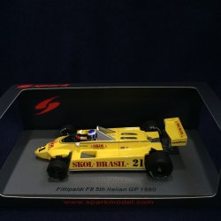 画像1: セカンドハンド品●SPARK1/43 FITTIPALDI F8 5th ITALIAN GP 1980 ((K.ロズベルグ）#21