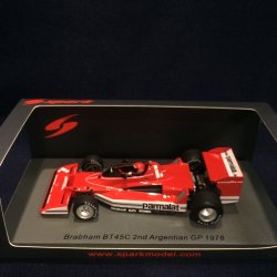 画像1: セカンドハンド品●SPARK1/43 BRABHAM BT45C 2nd ARGENTINA GP 1976 (N.ラウダ）
