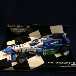 画像1: セカンドハンド品●PMA1/43 BENETTON RENAULT B196 (J.アレジ）#3
