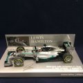 セカンドハンド品●PMA 1/43 MERCEDES-AMG PETORONAS W05 WINNER ABU DHABI GP 2014 WORLD CHAMPION (L.ハミルトン）#44