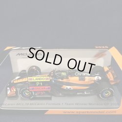 画像1: 新品正規荷品●SPARK1/43 McLAREN MCL39 WINNER MONACO GP 2025 (L.ノリス）#4
