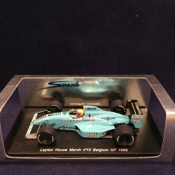画像1: セカンドハンド品●SPARK1/43 LEYTON HOUSE 881 BELGIUM GP 1988 (M.グージェルミン) #15