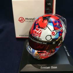 画像1: 新品正規入荷品●SPARK1/5 HAAS F1 MIAMI GP 2025 (E.オコン）ミニヘルメット
