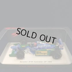 画像1: セカンドハンド品●タバコカスタム済●SPARK1/43 BENETTON B194 AUSTRALIAN GP 1994 (J.ハーバート）#6