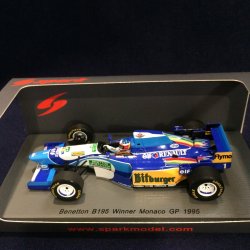 画像1: セカンドハンド品●SPARK1/43 BENETTON B195 WINNER MONACO GP 1995 (M.シューマッハ）#1