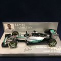 セカンドハンド品●PMA1/43 MERCEDES W06 WINNER BELGIAN GP (L.ハミルトン）2015 #44