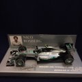 セカンドハンド品●PMA 1/43 MERCEDES AMG PETRONAS W05 WINNER AUSTRALIAN GP 2014 (N.ロズベルグ）#6