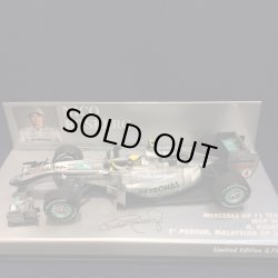 画像1: セカンドハンド品●PMA 1/43 MERCEDES F1 MGP W01 1st PODIUM MALAYSIAN GP 2010 (N.ロズベルグ）#4