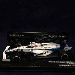 画像1: セカンドハンド品●PMA1/43 WILLIAMS MERCEDES FW43 HUNGARIAN GP 2020 (G.ラッセル）#63