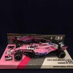画像1: セカンドハンド品●CK MODELCARS別注●PMA1/43 FORCE INDIA MERCEDES VJM11 BAHRAIN GP 2018 (E.オコン）#31