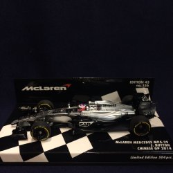 画像1: セカンドハンド品●PMA1/43 McLAREN MERCEDES MP4-29 CHINESE GP 2014 (J.バトン）#22