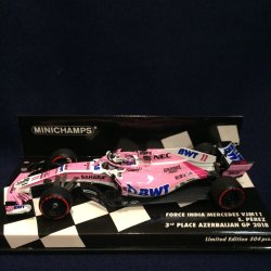 画像1: セカンドハンド品●PMA1/43 FORCE INDIA MERCEDES VJM11 3rd AZERBAIJAN GP 2018 (S.ペレス）#11