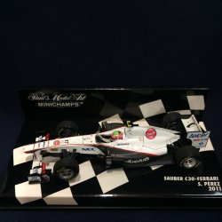 画像1: セカンドハンド品●PMA1/43 SAUBER FERRARI C30 (S.ペレス）2011 #17
