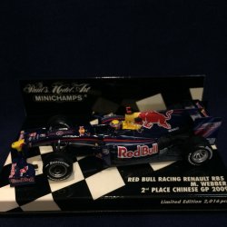 画像1: セカンドハンド品●PMA1/43 RED BULL RENAULT RB5 2nd PLACE CHINESE GP 2009 (M.ウェーバー）#14
