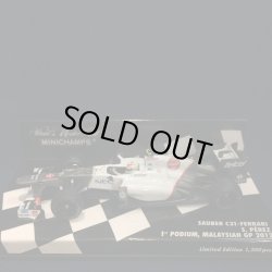 画像1: セカンドハンド品●PMA1/43 SAUBER FERRARI C31 1st PODIUM MALAYSIAN GP 2012 (S.ペレス）#15