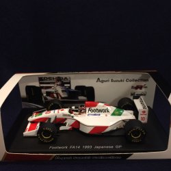 画像1: セカンドハンド品●Racing on別注●SPARK 1/43 FOOTWORK FA14 JAPANESE GP 1993 (鈴木亜久里）#10