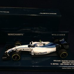 画像1: セカンドハンド品●PMA1/43 WILLIAMS MERCEDES FW37 ABU DHABI GP 2015 （V.ボッタス）#77