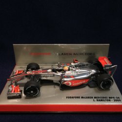 画像1: セカンドハンド品●チーム別注品●PMA1/43 VODAFONE McLAREN MERCEDES MP4-24 (L.ハミルトン）2009 #1
