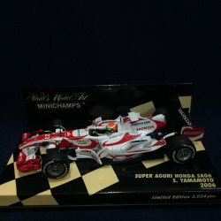 画像1: セカンドハンド品●特価品●PMA1/43 SUPER AGURI HONDA SA06 (山本左近）#23