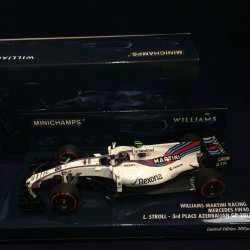 画像1: セカンドハンド品●PMA1/43 WILLIAMS MERCEDES FW40 3rd PLACE AZERBAIJAN GP 2017 (L.ストロール）#18