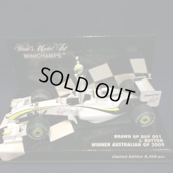 画像1: セカンドハンド品●PMA1/43 BRAWN GP BGP 001 WINNER AUSTRALIAN GP 2009 (J.バトン）#22