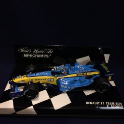 画像1: セカンドハンド品●タバコカスタム品●PMA1/43 RENAULT R24 (F.アロンソ）#8