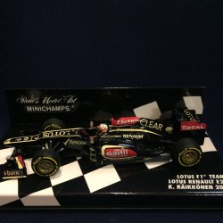 画像1: セカンドハンド品●PMA 1/43 LOTUS RENAULT E21 (K.ライコネン）2013 #9