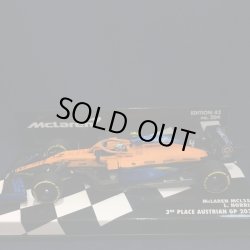 画像1: セカンドハンド品●PMA 1/43 McLAREN MCL35 3rd PLACE AUSTRIAN GP 2020 (L.ノリス）#4
