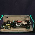 セカンドハンド品●SPARK1/43 MERCEDES-AMG PETORONAS W12 WINNER RUSSIAN GP 2021 (L.ハミルトン）#44
