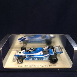 画像1: セカンドハンド品●特価品●タバコカスタム済●SPARK1/43 LIGIER JS11 WINNER ARGENTINA GP 1979 (J.ラフィー）#26