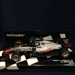 画像1: セカンドハンド品●PMA1/43 HAAS VF-18 (R.グロージャン）2018 #8