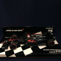 画像1: セカンドハンド品●PMA 1/43 McLAREN HONDA MP4-30 SPANISH GP 2015 (F.アロンソ）#14