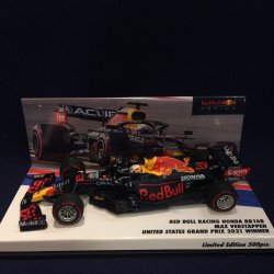 画像1: セカンドハンド品●ユーロスポーツ別注●PMA 1/43 RED BULL HONDA RB16B WINNER US GP 2021 (M.フェルスタッペン）#33