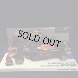 画像1: セカンドハンド品●ユーロスポーツ別注●PMA 1/43 RED BULL HONDA RB16B WINNER US GP 2021 (M.フェルスタッペン）#33