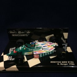 画像1: セカンドハンド品●PMA1/43 BENETTON BMW B186 (G.ベルガー）1986  #20