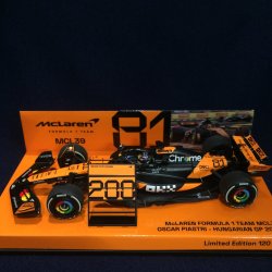 画像1: 新品正規荷品●PMA 1/43 McLAREN MCL39 WINNER HUNGARIAN GP 2025 (O.ピアストリ）#81