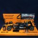 新品正規荷品●PMA 1/43 McLAREN MCL39 WORLD CHAMPION ABU DHABI GP 2025 (L.ノリス）#4