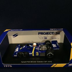 画像1: 新品正規荷品●SPARK1/43 TYRRELL P34 WINNER SWEDEN GP 1976 (J.シェクター）#3