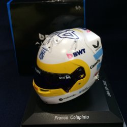 画像1: 新品正規入荷品●SPARK1/5 ALPINE USA GP 2025 (F.コラピント）ミニヘルメット