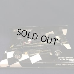 画像1: セカンドハンド品●PMA 1/43 LOTUS FORD 91 (E.DE アンジェリス）#11