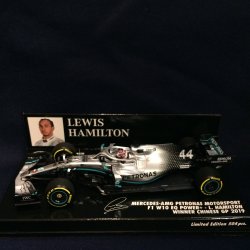 画像1: セカンドハンド品●PMA 1/43 MERCEDES-AMG W10 WINNER CHINESE GP 2019 (L.ハミルトン）#44