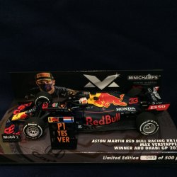画像1: セカンドハンド品●MVショップ別注●PMA 1/43 RED BULL HONDA RB16 WINNER ABU DHABI GP 2020 (M.フェルスタッペン）#33