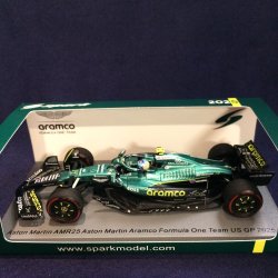 画像1: 新品正規荷品●SPARK1/43 ASTON MARTIN AMR25 US GP 2025 (F.アロンソ）#14